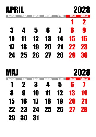 Kalender april maj 2028 kalender-april-maj-2028
