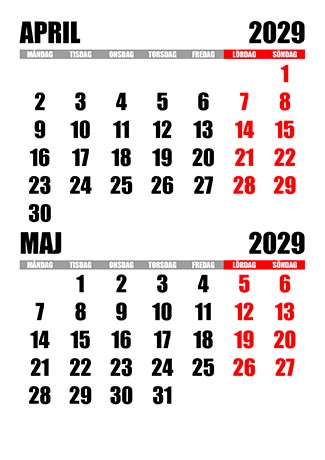 Kalender april maj 2029 kalender-april-maj-2029