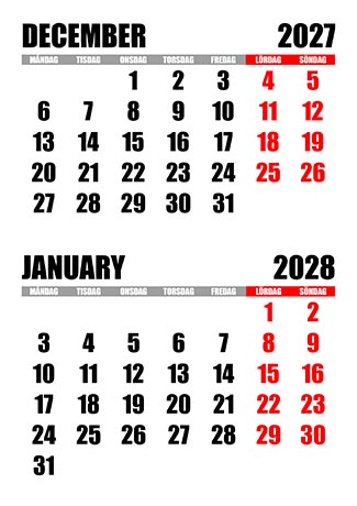 Kalender december 2027 januari 2028 kalender-december-2027-januari-2028