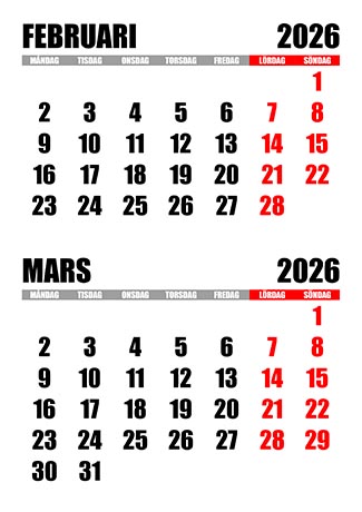 kalender-februari-mars-2026