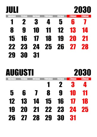 kalender-juli-augusti-2030
