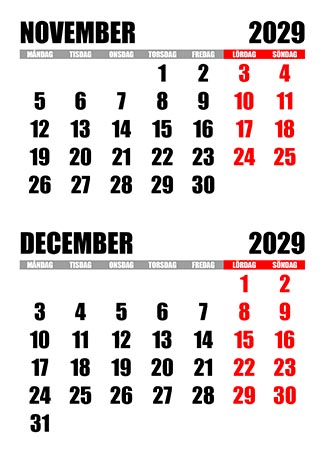 Kalender november december 2029 kalender-november-december-2029