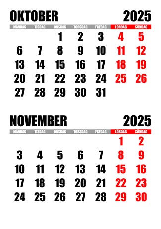 Kalender oktober november 2025 kalender-oktober-november-2025