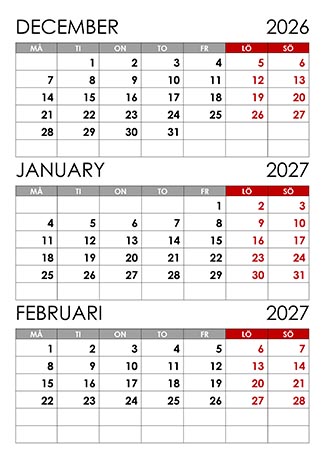 Kalender december 2026 och januari februari 2027 kalender-december-2026-januari-februari-2027