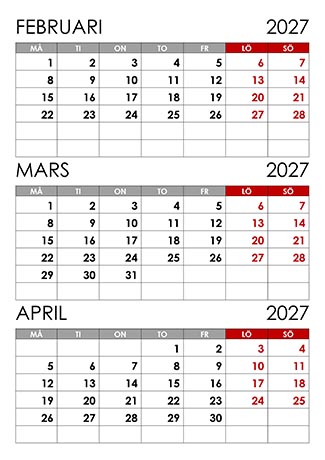Kalender februari mars april 2027 kalender-februari-mars-april-2027