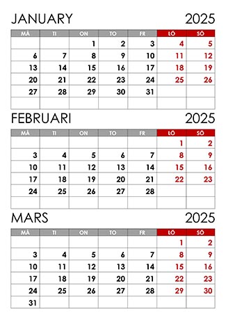 kalender-januari-februari-mars-2025