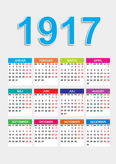 kalender-1917