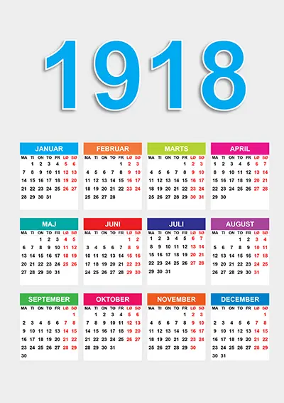 kalender-1918