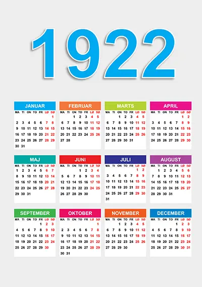 kalender-1922