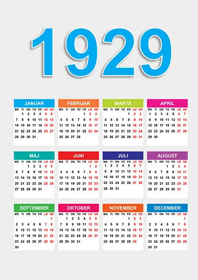 kalender-1929