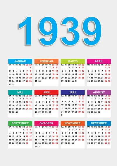 kalender-1939