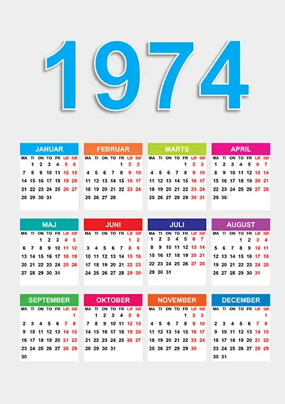 Kalender 1974 kalender-1974