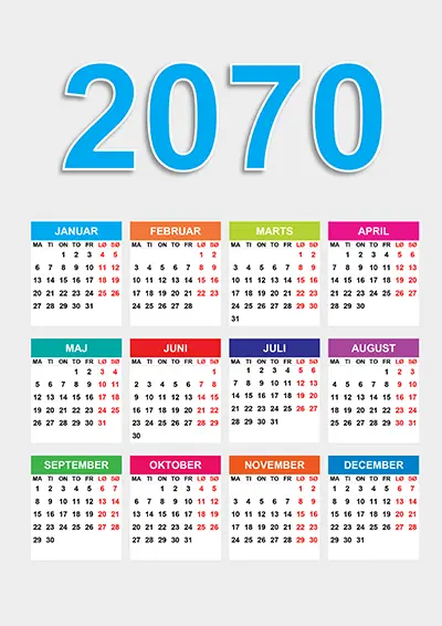 Kalender 2070 kalender-2070