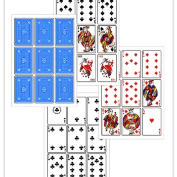 Set med 54 kort att skriva ut Set-med-54-kort